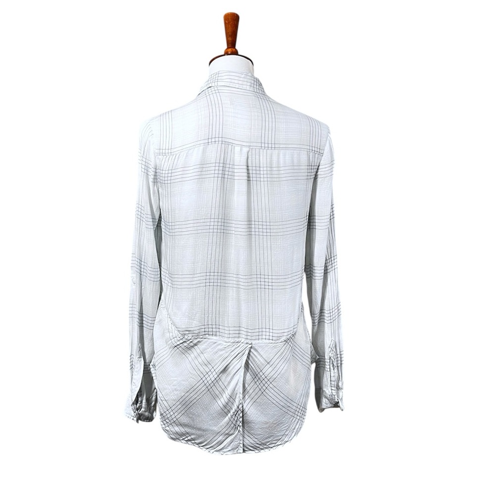 Pendleton Blue Plaid Super Soft Button Down Shirt… - image 5